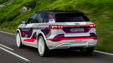  early 2024Audi Q6 e-tron prototype - rear